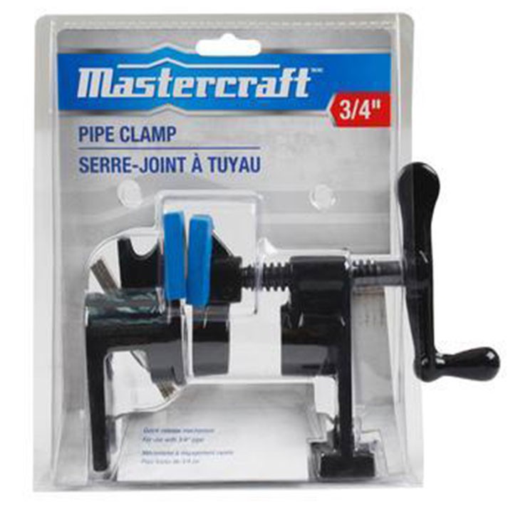 Cảo ống nước phi 27 có chân vam kẹp gỗ loại dài hàng nhập khẩu cao cấp Mastercraft