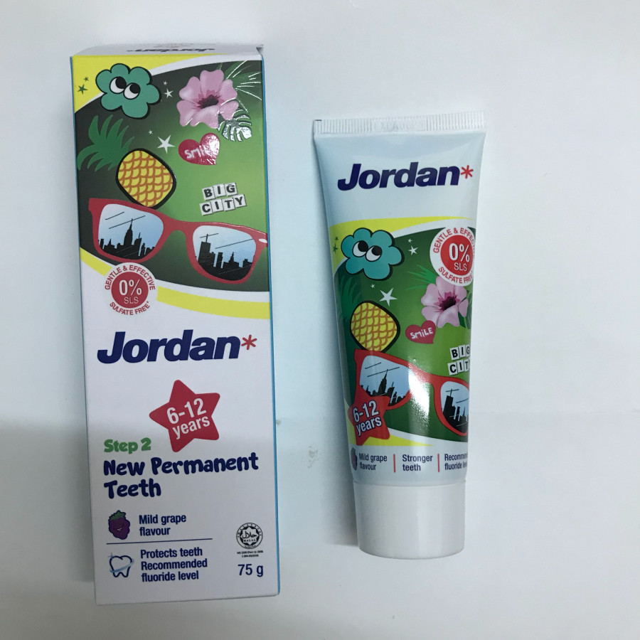 Combo 2 Kem đánh răng Jordan step 2