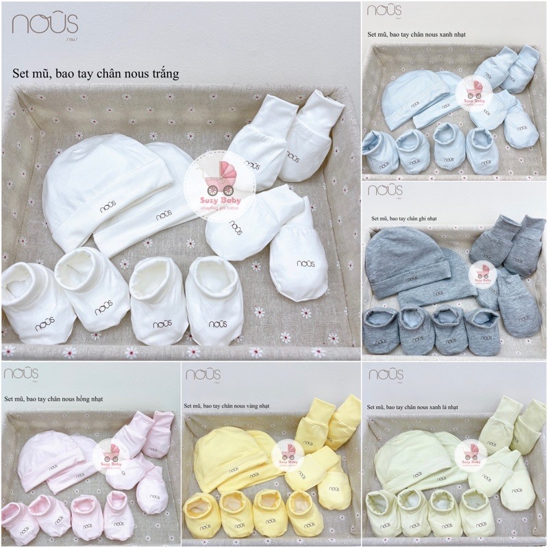 SET MŨ BAO TAY CHÂN NOUS