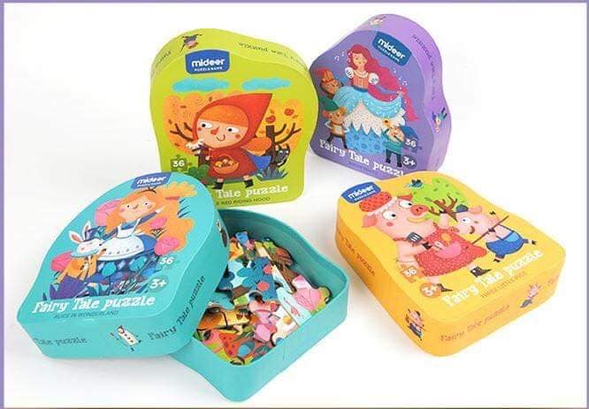 Ghép hình cổ tích mideer fairy tale puzzle