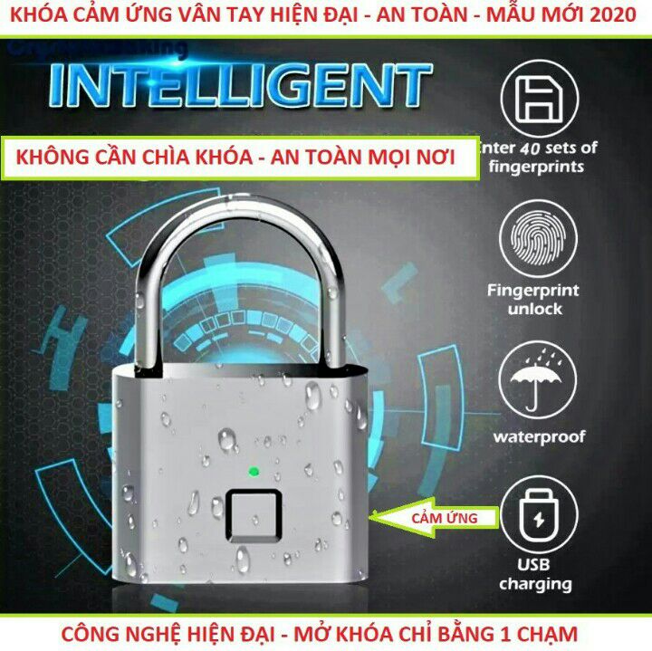 KHÓA BẰNG VÂN TAY KHÓA AN TOÀN