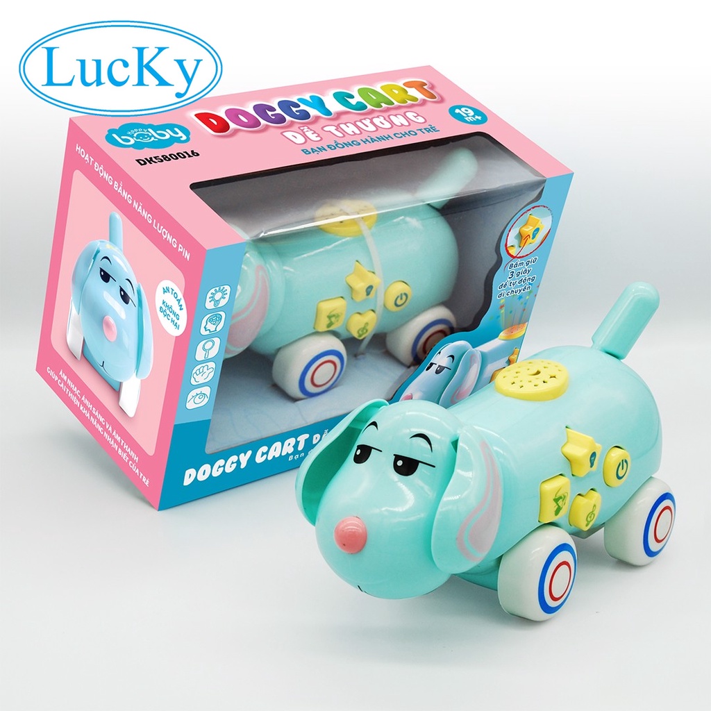 Đồ chơi duka: cart dễ thương dk580016 - an toàn cho trẻ