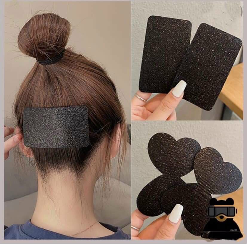 Combo 6 Miếng dán tóc mái kim tuyến (dùng khi make up, skincare) -phukienteen