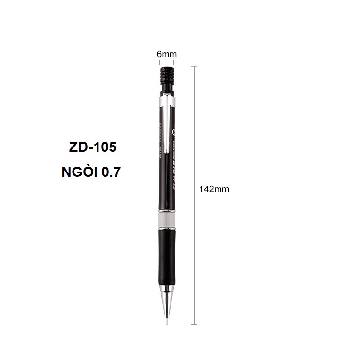 Hoả tốc - combo 2 cây bút chì bấm mỹ thuật simple baoke zd105 - zd110 - zd111