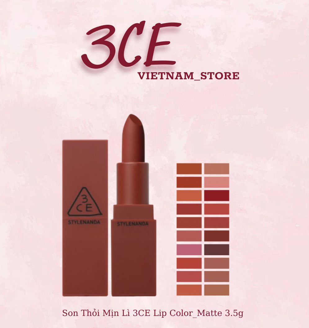 Son thỏi lì 3ce mood recipe on and on
