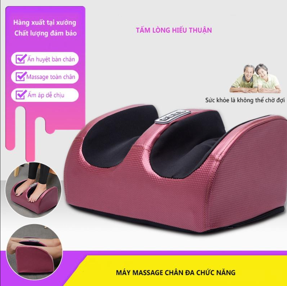 ( XẢ KHO GIẢM 50% ) Máy massage Nhật Bản massage bàn chân,cánh tay máy mát xa bấm huyệt bàn chân Máy Massage Chân Tự Động Phiên Bản Gia Đình MSG10 an toàn giúp lưu thông khí huyết cho bàn chân giảm đau nhức mệt mỏi