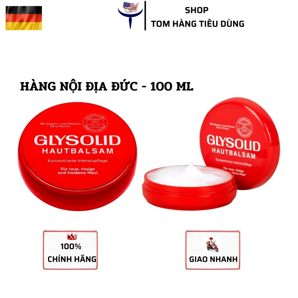 Kem dưỡng nẻ Glysolid Hautbalsam 100ml Hàng Đức