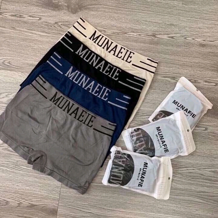 Combo 4 hoặc 5 chiếc quần lót đùi nam munafie dệt kim - quần sịp nam mã s07