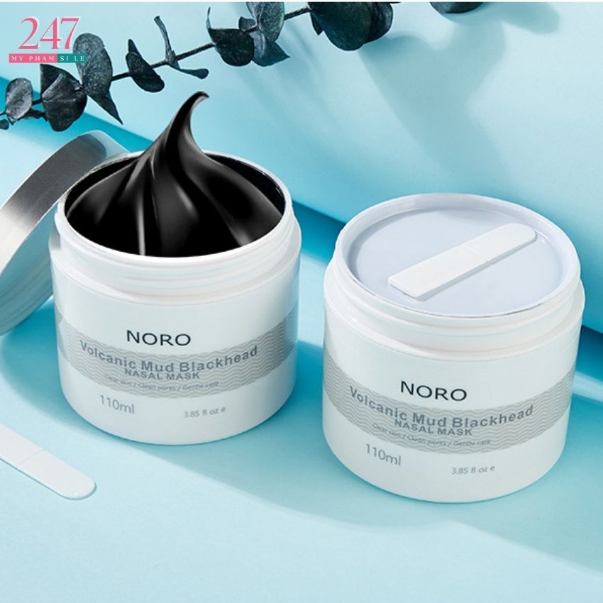 gel lột mụn than tre hoạt tính 110ml Noro gel lột mụn toàn mặt thành phần than tre hoạt tính Myphamsile247 No110
