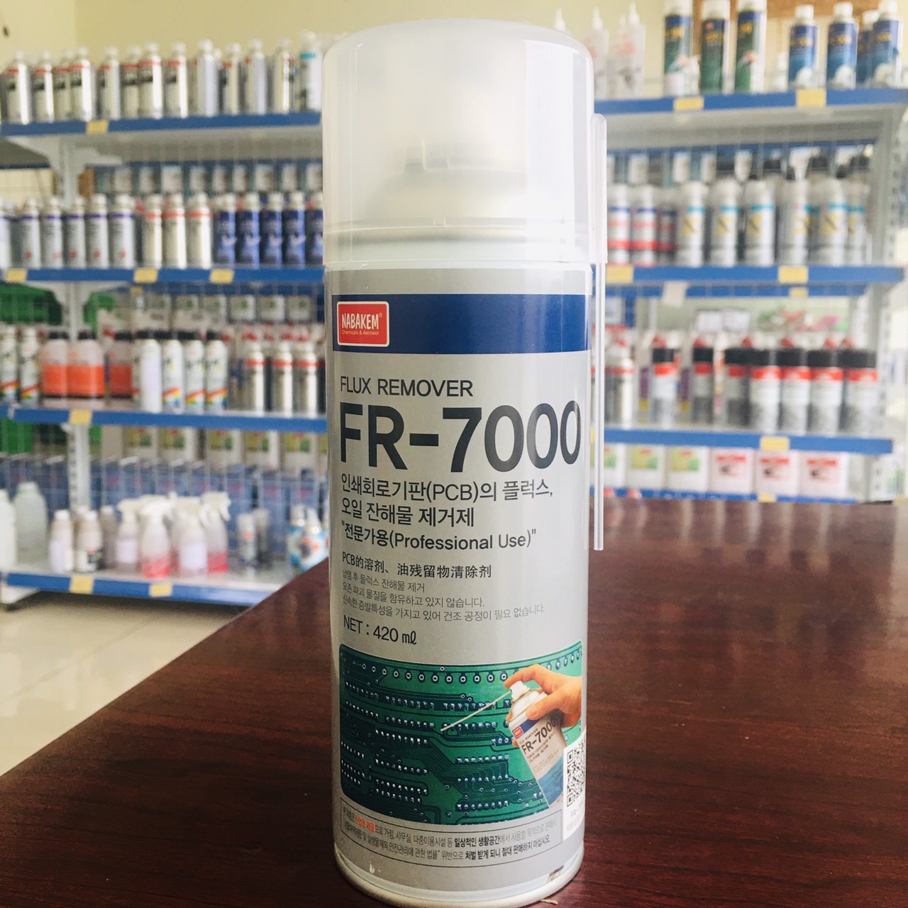 Dung dịch tẩy rửa bảng mạch điện tử nabakem fr-7000 420ml