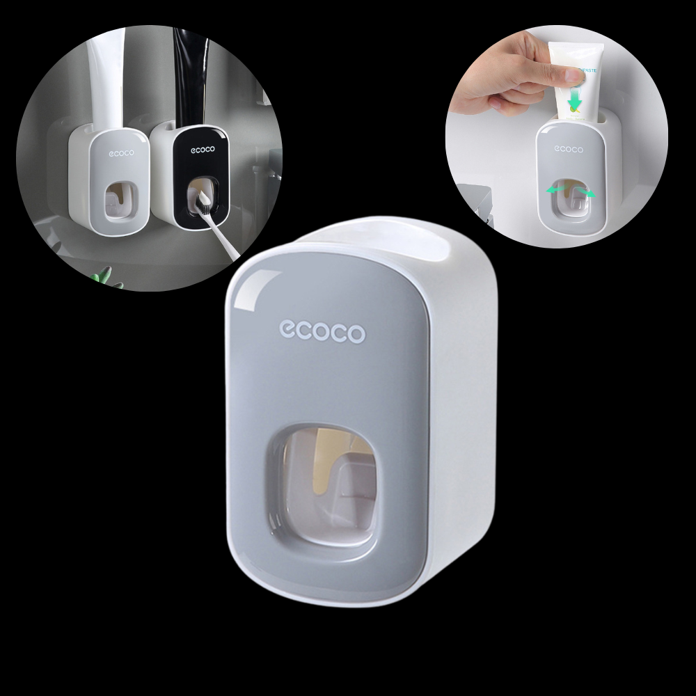 Hộp nhả kem, nặn kem đánh răng tự động ecoco