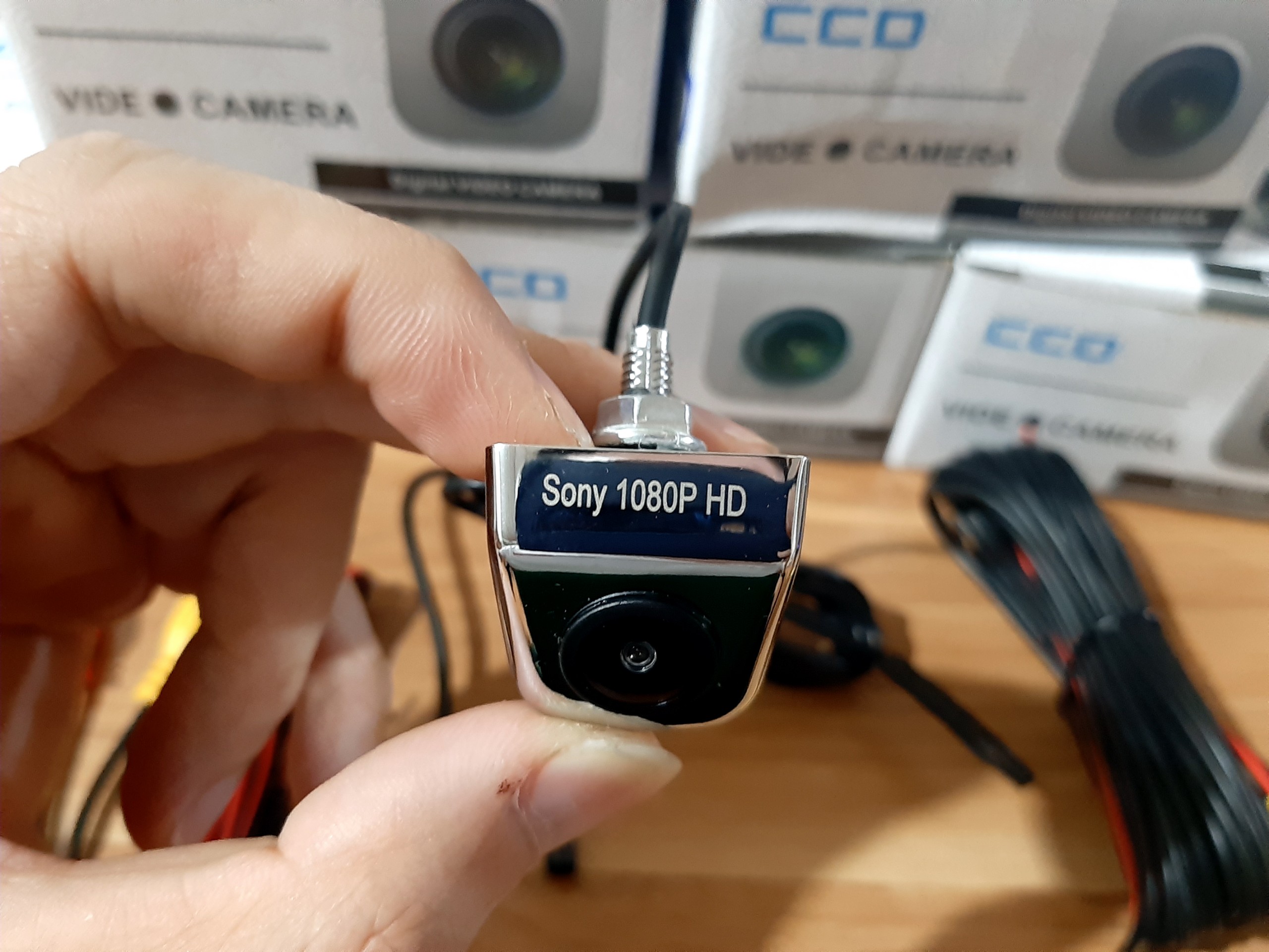 Camera Lùi AHD Mắt SONY 1296p Siêu Nét Cho Màn Hình DVD Android - Camera De Hồng Ngoại Full HD cho ô tô