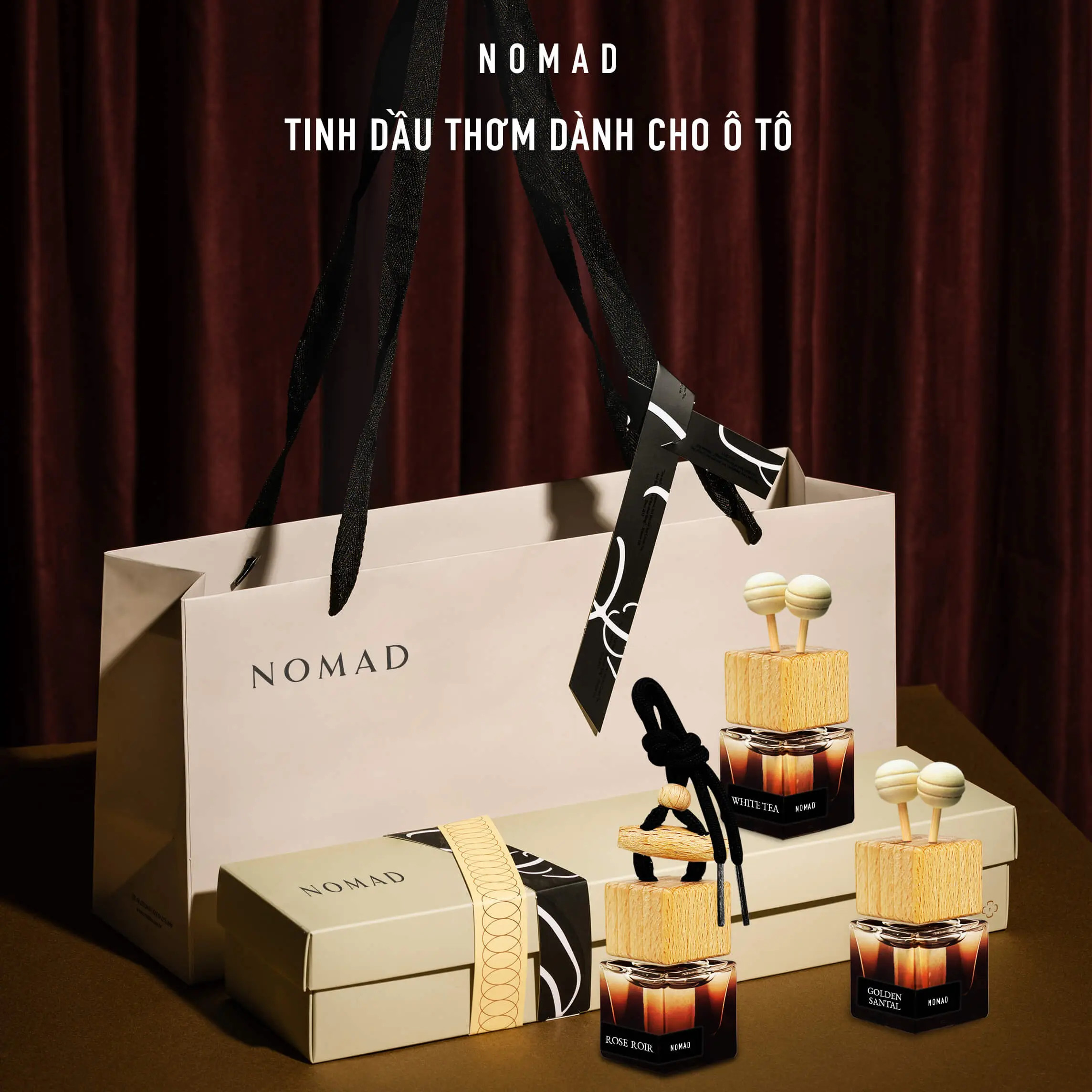 Quà tặng tinh dầu thơm nomad dành cho ô tô