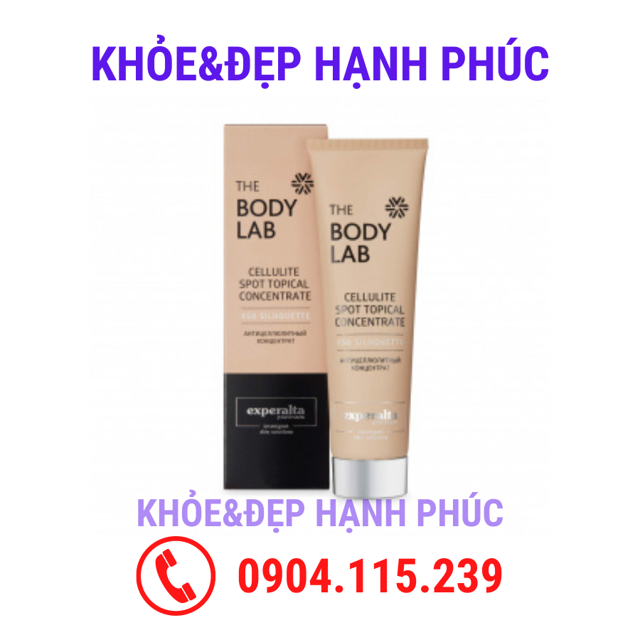 Kem dưỡng thể Experalta Platinum The Body Lab Cellulite Spot – 150ml/tuýp