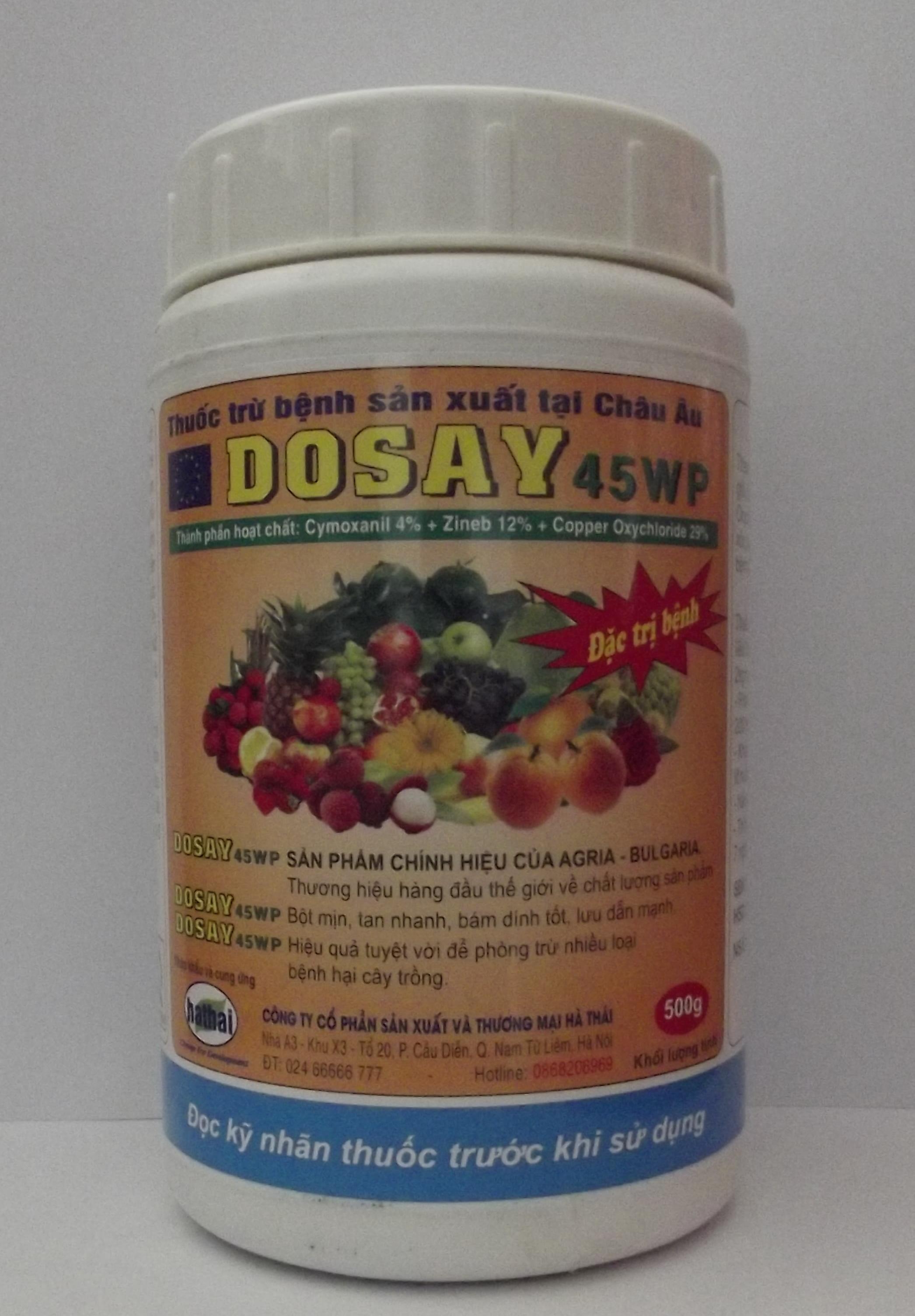 Thuốc trừ bệnh cây dosay 45wp 500g