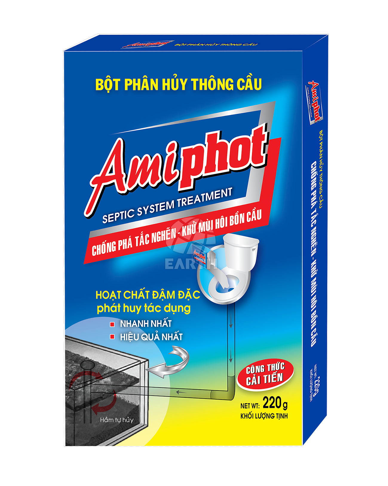 Bột thông cầu Amiphot 220g