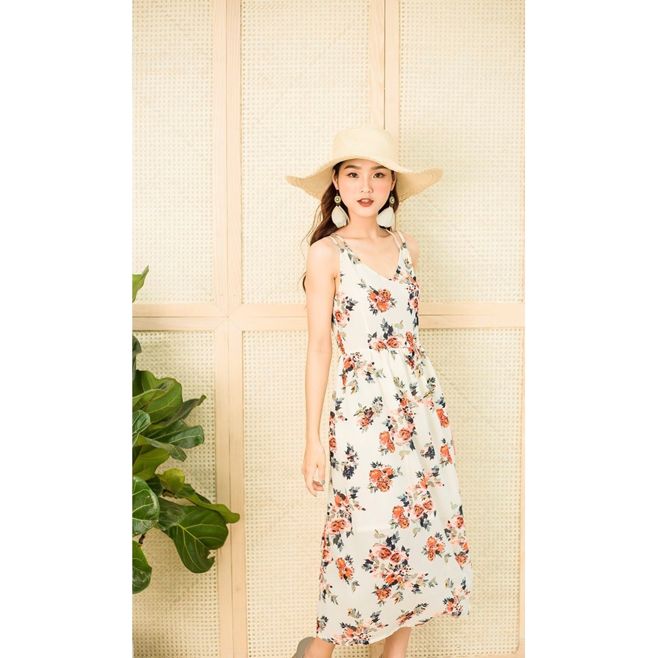 G Beauty Đầm maxi hoa