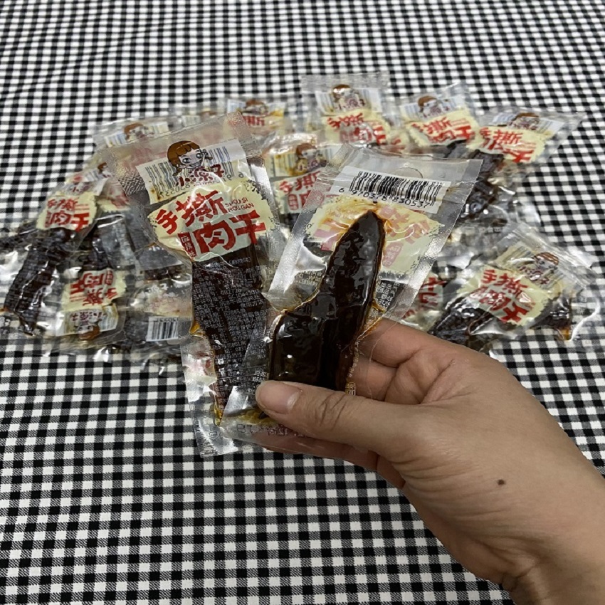Bò ướt cay Tứ Xuyên Combo 5 chiếc bò ướt cay Tẩm vị Tứ Xuyên Loại 12gam siêu ngon