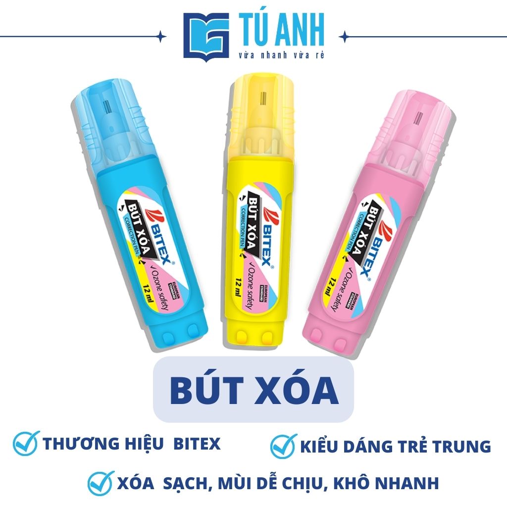 Bút xóa nước bitex b-cp04
