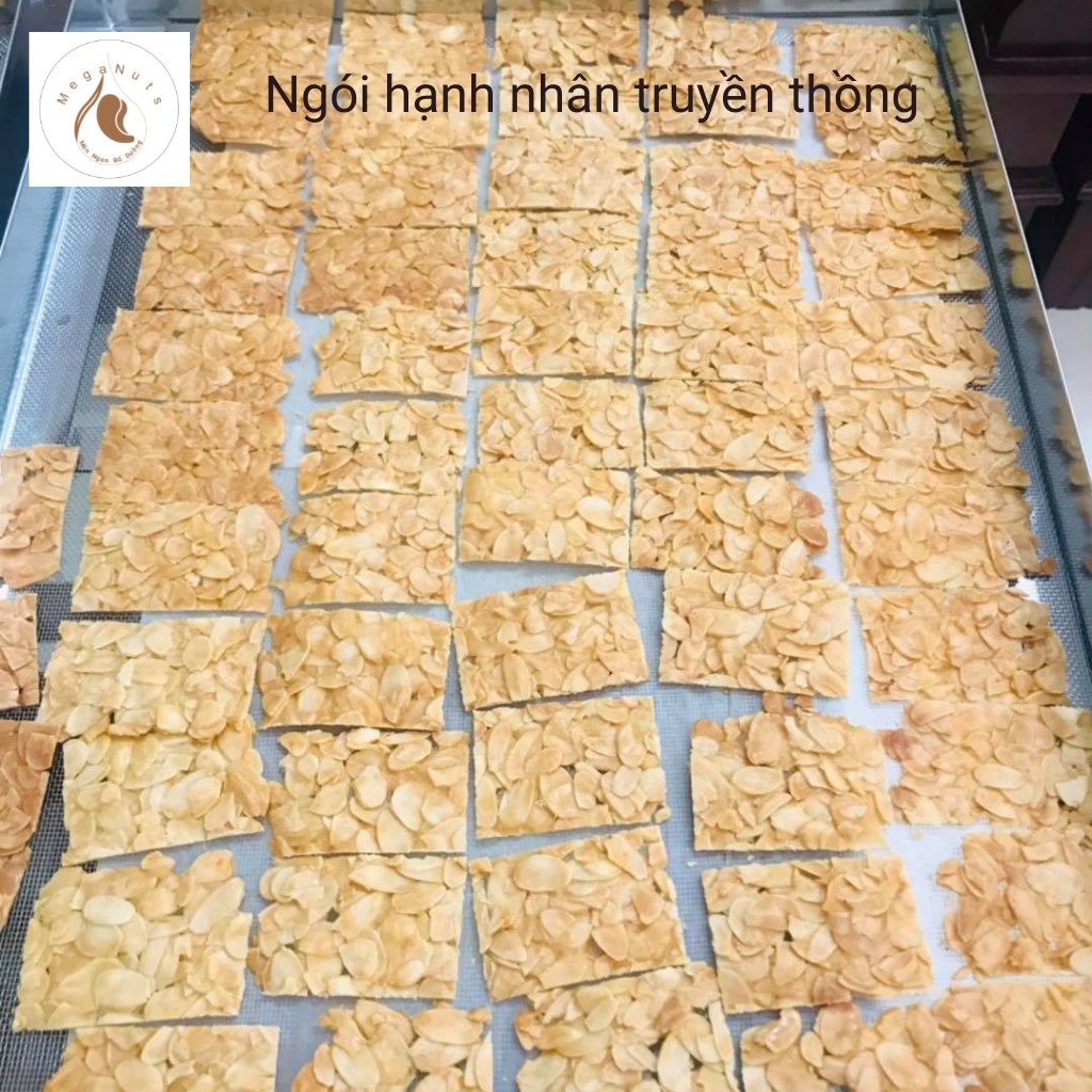 Bánh Ngói Hạnh Nhân Không Đường Tinh Luyện - Bánh Ngói Ăn Kiêng Nhiều Vị Tốt Cho Sức Khỏe Không Phụ Gia Meganuts