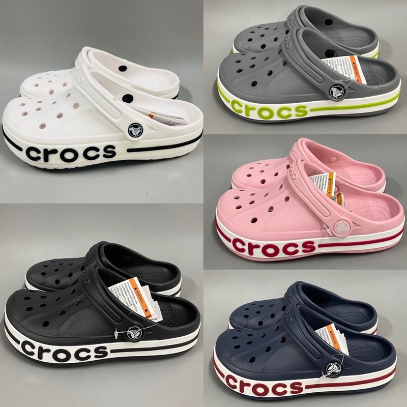 Dép sục Cross Baya Unisex cho nam nữ người lớn nhiều màu giày xục Clog quai ngang xuất khẩu tặng Sticker HannaKids