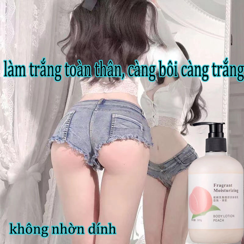   Chính Hãng  Sữa trắng kem cơ thể nicotinamide kem dưỡng ẩm kem dưỡng ẩm làm trắng nhanh bảo trì lâu dài nguyên liệu tự nhiên nước hoa lâu dài kem dưỡng da hàn quốc kem dưỡng da body kem dưỡng da chân  320ml  