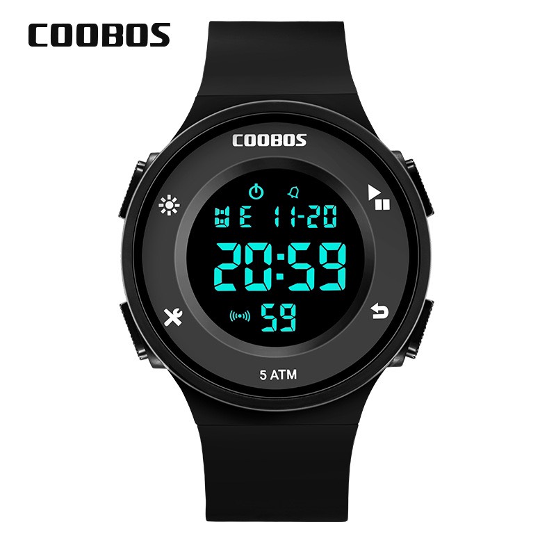 Đồng hồ trẻ em cooboss thời trang chống thấm nước 5 atm 0991