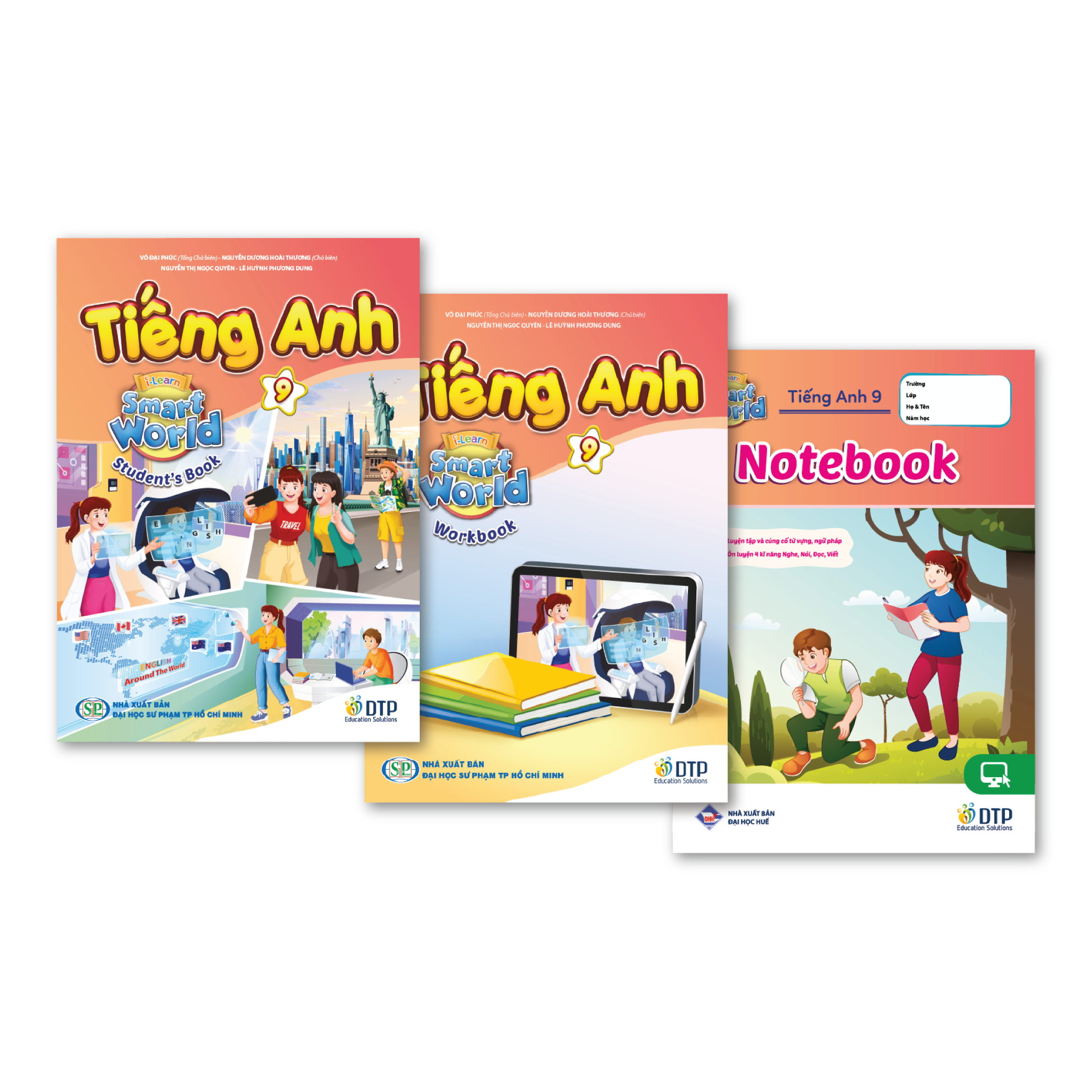 Sách - dtpbooks - tiếng anh 9 i-learn smart world - trọn bộ