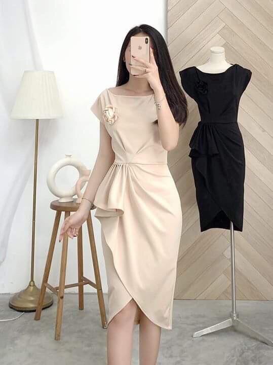 Đầm nữ xếp ly eo siêu dễ thương