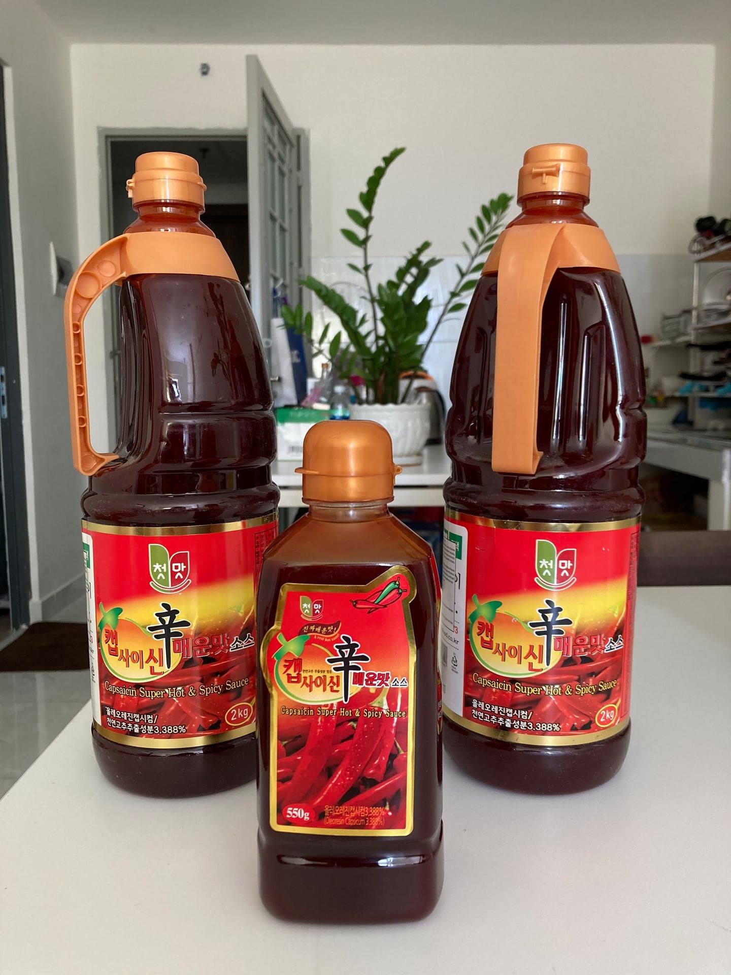 Tinh dầu ớt Capsaicin 550g Nấu mì cay 7 cấp độ