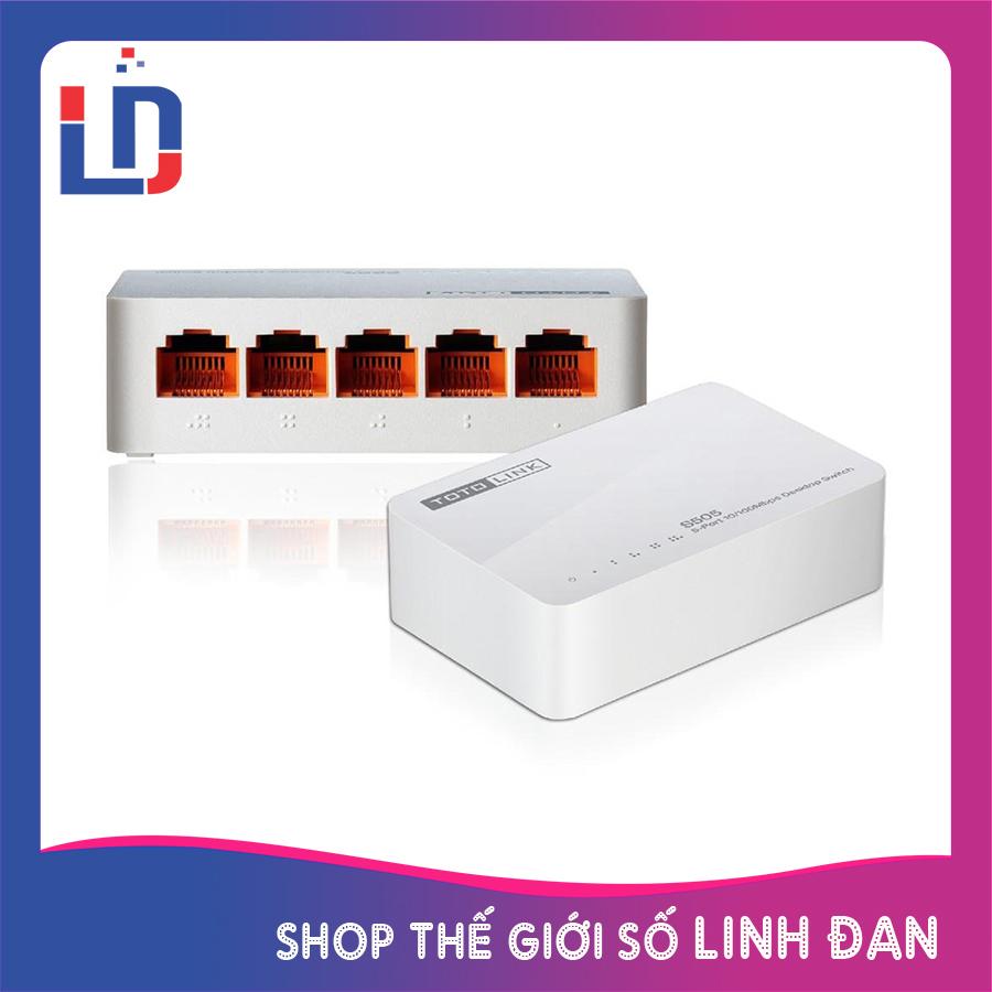 Bộ chia mạng 5 cổng totolink s505 switch 5 port 10/100mmbps