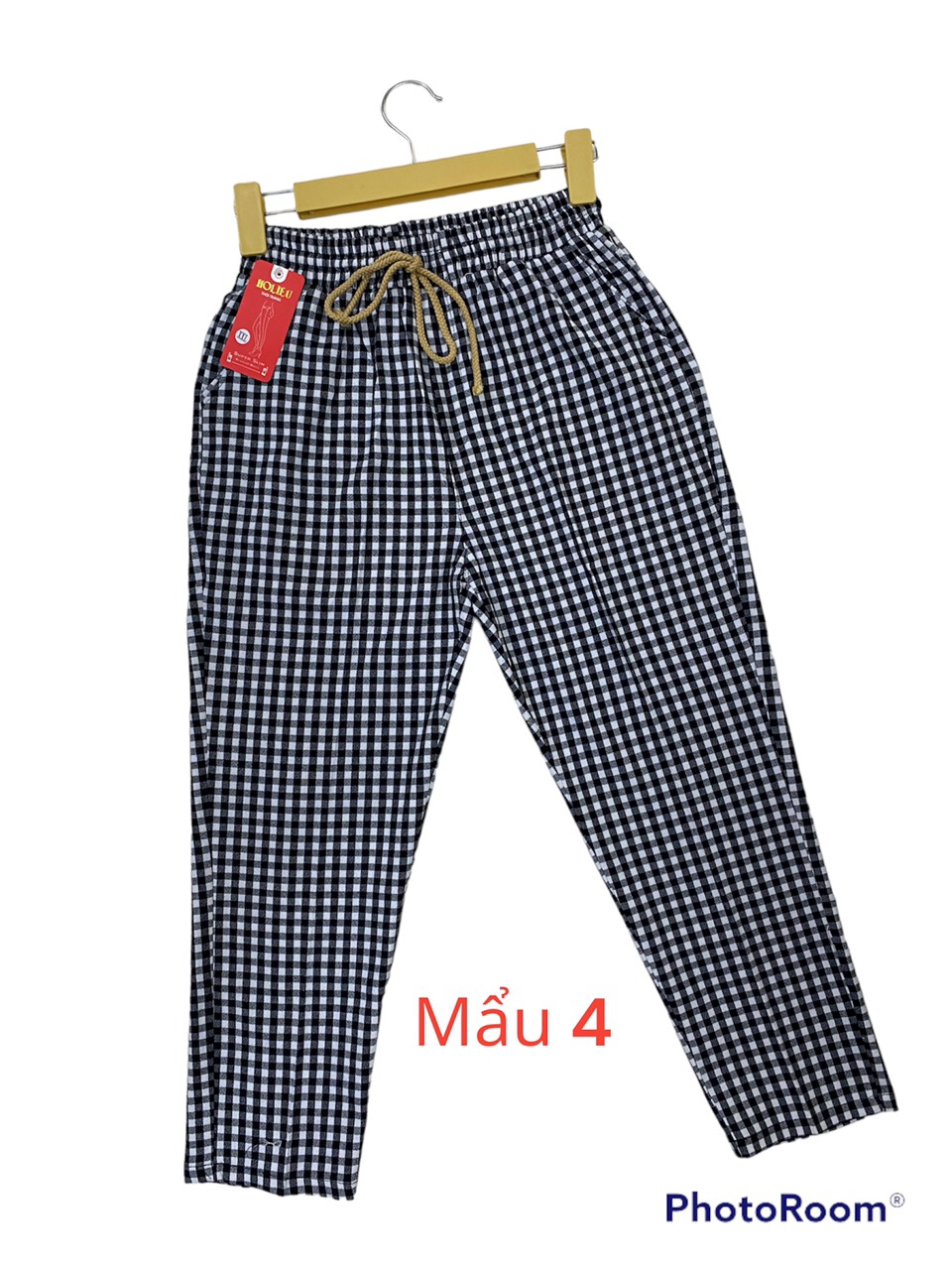 Quần baggy caro nữ, quần 9 tấc nữ, quần kaki caro lửng nữ, quần 9 tấc baggy kaki co giãn, quần kaki nữ caro, quần 9 tấc bigsize, quần baggy nhung