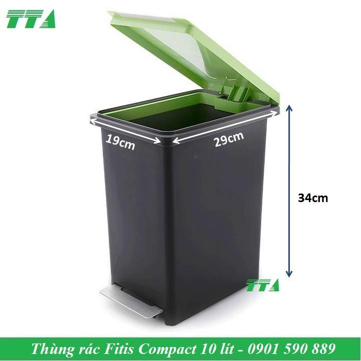 Thùng rác nhựa fitis đạp chân pps1-904
