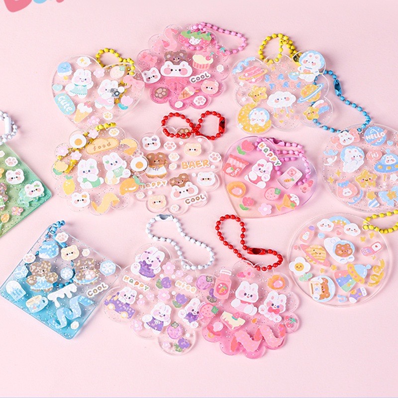 Set tự làm móc khóa acrylic handmade
