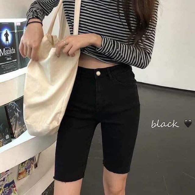 Quần short nữ , Quần short skinny jean siêu hot hit , Quần sooc nữ kéo dài đôi chân,co giãn 4 chiều,mềm nhẹ thoải mái vận động