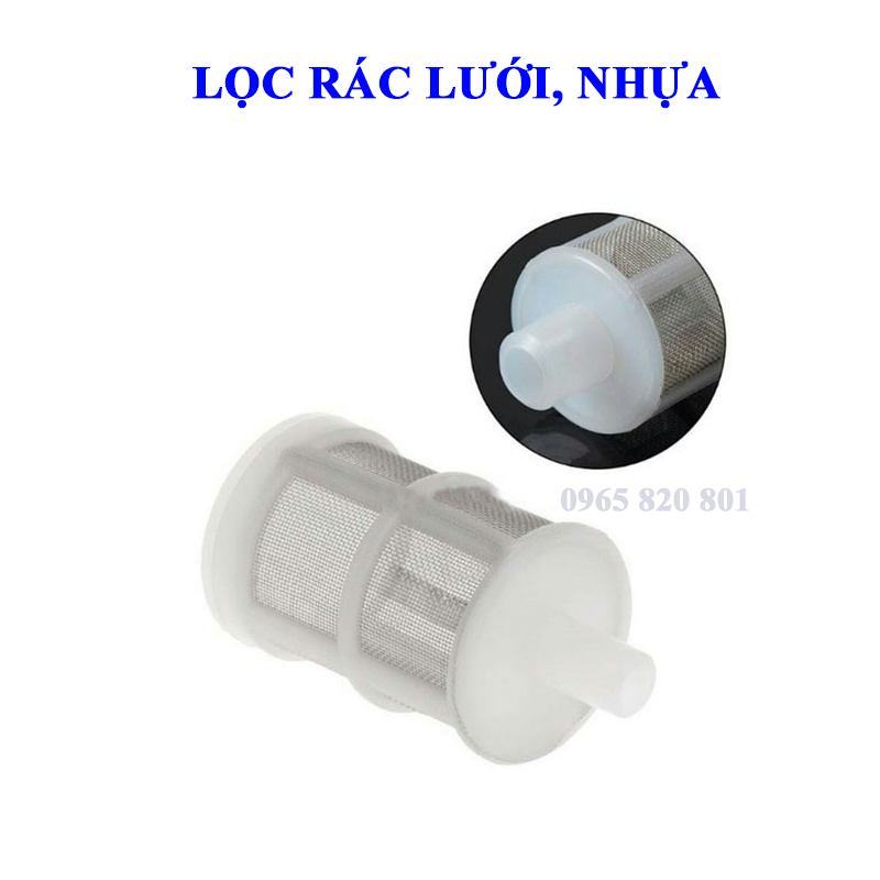 Lọc rác cho máy bơm mini phun sương, tưới cây