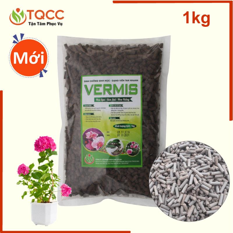 [HCM]Phân trùn quế tan nhanh cho cây cảnh Vermis-land gói 1kg
