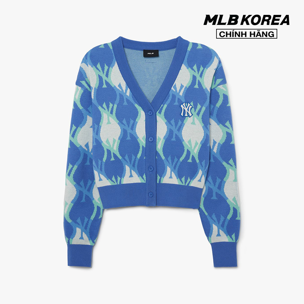 Áo Len MLB Basic Big Logo Overfit Sweater NY Yankees 3AKPB012650CRS