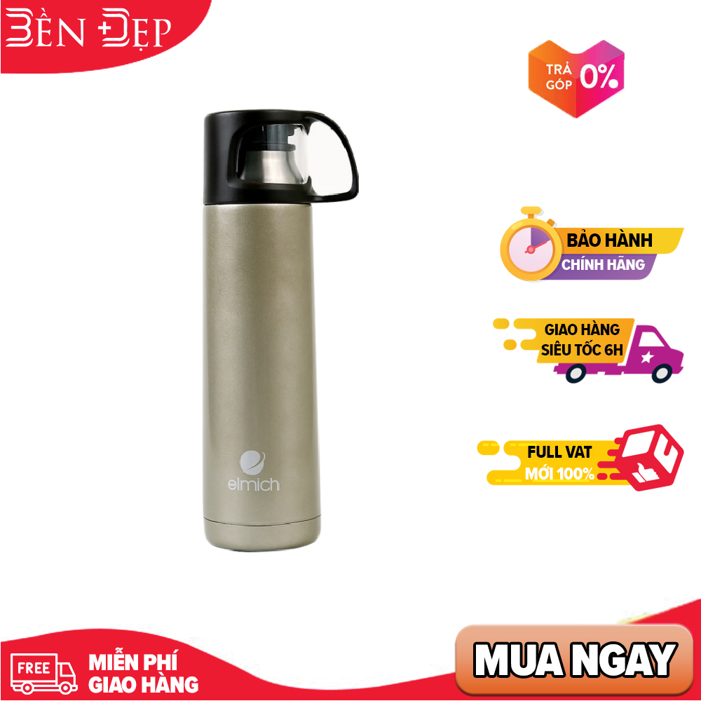 Bình giữ nhiệt elmich inox 304 500ml el2968