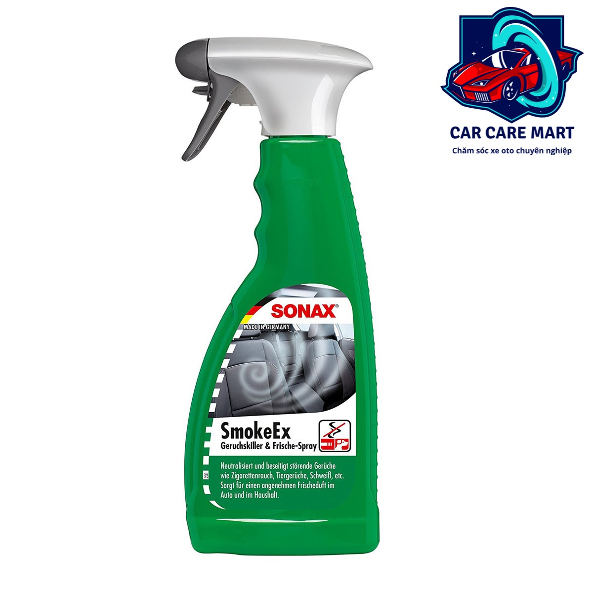 Dung dịch xịt khử mùi xe ô tô - Sonax smoke ex