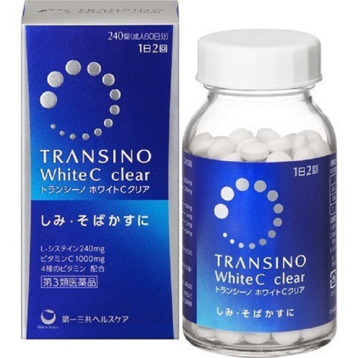 TRANSINO WHITE C CLEAR TRẮNG DA GIẢM NÁM