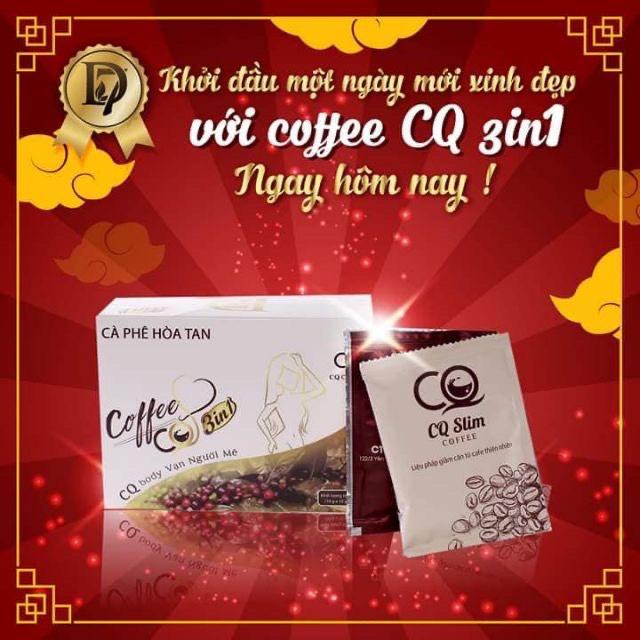 [HCM]CAFE GIẢM CÂN CQ SLIM COFFEE