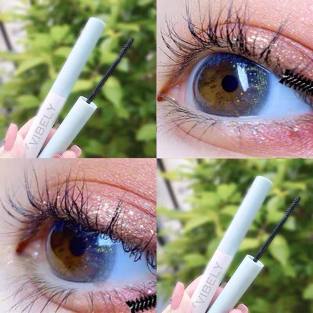 Mascara Vibely Sợi Siêu Mảnh Tự Nhiên vỏ Trắng (K13)