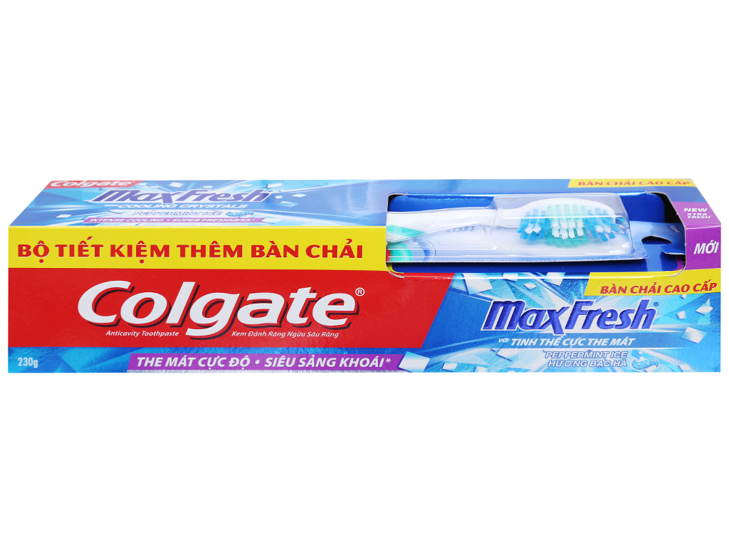 Kem Đánh Răng Colgate Max Fresh Hương Bạc Hà 200g