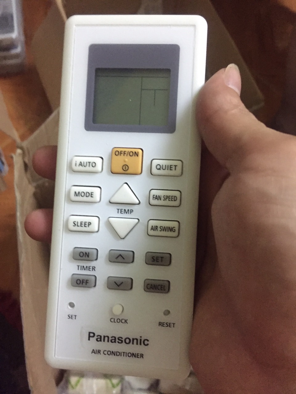Điều khiển điều hòa panasonic