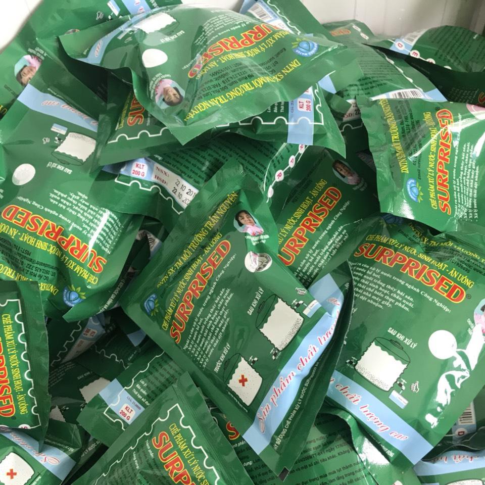 Combo 10 gói Chế phẩm xử lý nước SURPRISED WATER 200gr