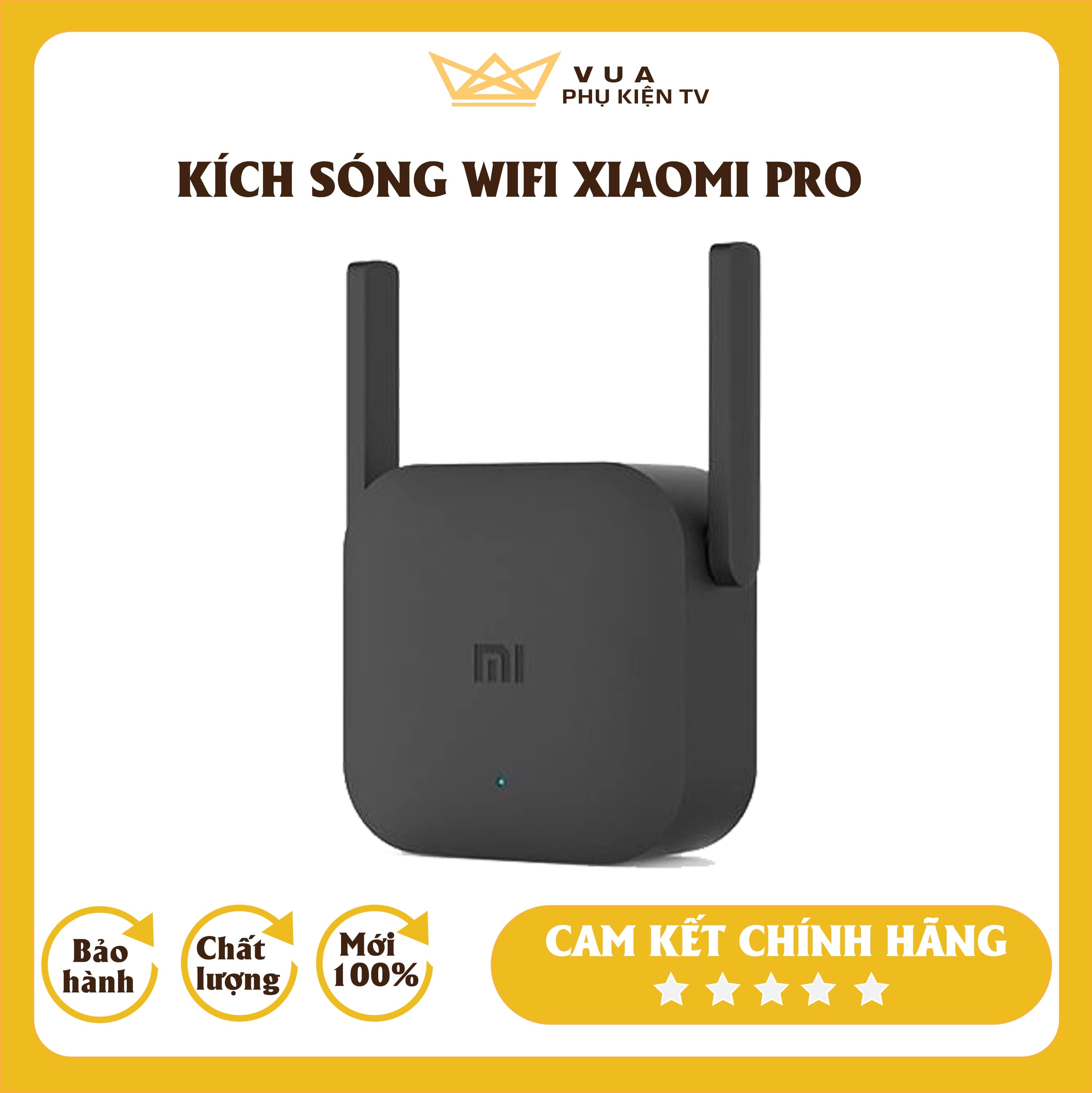 [FREESHIP - SÓNG CỰC MẠNH]Thiết bị kích sóng Wifi Xiaomi Repeater Pro sóng cực mạnh giá rẻ chính hãng Bảo Hành 6 Tháng, Kích sóng xiaomi Phân Phối Bởi Vua Phụ Kiện TV