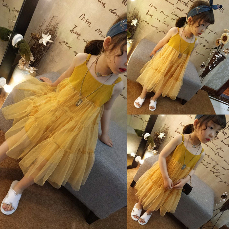 Váy 2 dây cực hot dành cho công chúa nhỏ