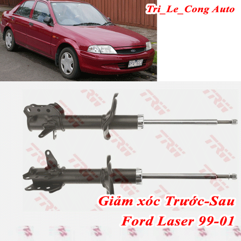 Giảm Xóc Trước Sau Ford Laser 1999-2001 1.6  Phuộc Nhún Trái Phải Số Sàn Tự Động AT MT Tài Phụ
