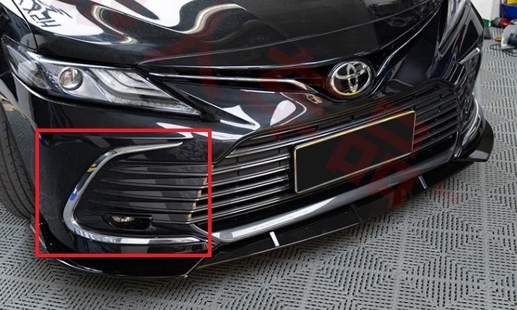 Viền trang trí cản trước khung đèn sương mù xe Toyota Camry 2022-2023